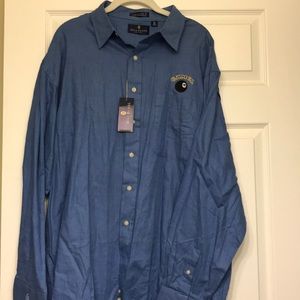 Camel Bill Blass Premium Long Sleeve Dress Shirt